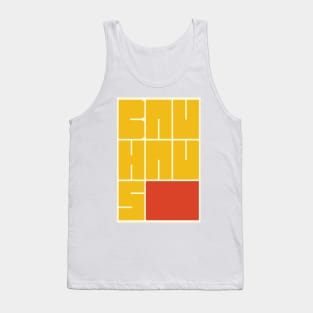 Bauhaus #100 Tank Top